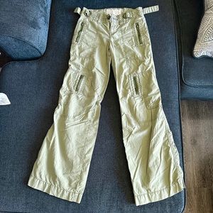 Vintage Abercrombie Green Cargo Pants